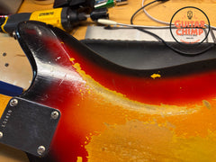 1964 Fender Jaguar 3-Tone Sunburst Brazilian Rosewood Pre-CBS w/ Original Case