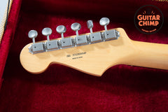 2022 Fender MIJ Ishibashi FSR Hybrid II Stratocaster Transparent Blue Burst Quilt Japan w/ HSC