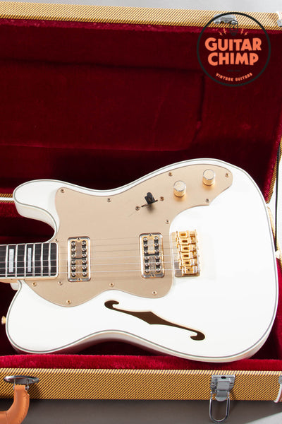 2012 Fender MIJ TN72G Thinline Super Deluxe Telecaster Olympic