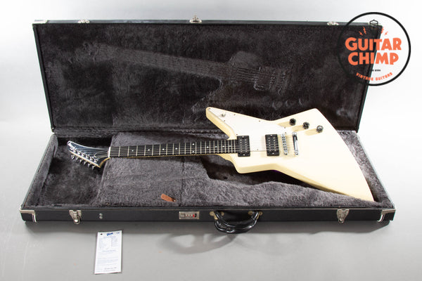 2004 Gibson Explorer '76 Reissue Classic White | Guitar Chimp