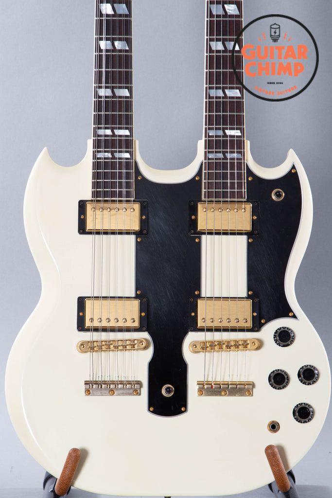 2006 Gibson Custom Shop EDS-1275 Sg Double Neck Electric Guitar White