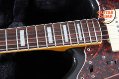 2002 Fender CIJ JM66B ’66 Reissue Jazzmaster 3-Tone Sunburst Block Inlays Japan w/ HSC