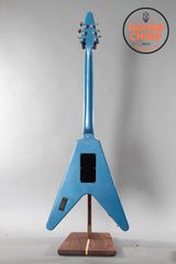 2023 Gibson Custom Shop Richie Faulkner Flying V Pelham Blue S/N 43