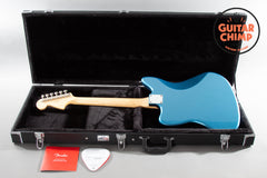2020 Fender MIJ Traditional II 60s Jaguar Lake Placid Blue Matching Headstock Japan w/ HSC