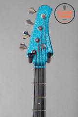 2008 Modulus FB4 Funk Unlimited Flea Bass Blue Sparkle