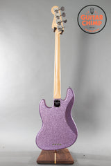 2017 Fender Limited Edition Adam Clayton Signature Jazz Bass Purple Sparkle