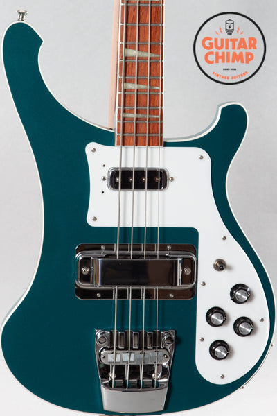 2001 Rickenbacker 4003 Turquoise | Guitar Chimp
