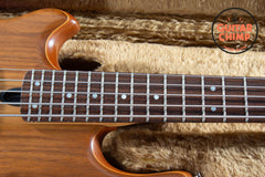 1991 Wal Mk2 5-String Bass Left-Handed Walnut/Brazilian Mahogany w/ Flight Case