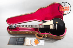 2024 Gibson Custom Shop ’58 Les Paul Standard TRG Stinger M2M Ebony Single Pickup VOS 7lbs 10oz OHSC COA