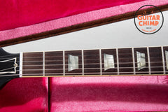 2024 Gibson Custom Shop ’58 Les Paul Standard TRG Stinger M2M Ebony Single Pickup VOS 7lbs 10oz OHSC COA