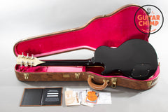2024 Gibson Custom Shop ’58 Les Paul Standard TRG Stinger M2M Ebony Single Pickup VOS 7lbs 10oz OHSC COA