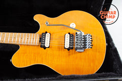 1993 Ernie Ball Music Man EVH Eddie Van Halen Gold Translucent w/ OHSC