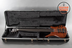 1999 Warwick Thumb Neck Thru NT-5 5-String Fretless Bass