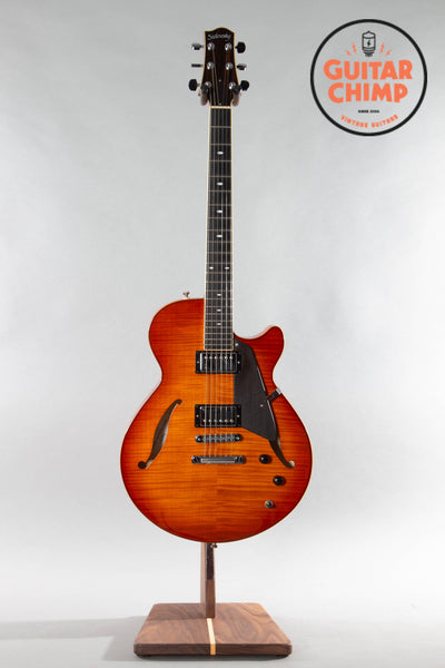 2021 Sadowsky Semi Hollow Model Vintage Amber | Guitar Chimp