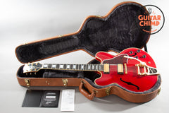2016 Gibson Memphis ES-355 Bigsby VOS Antique Cherry w/ OHSC & COA