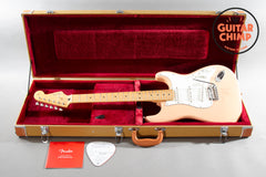 2021 Fender MIJ Japan Hybrid II Stratocaster Flamingo Pink w/ Tweed HSC