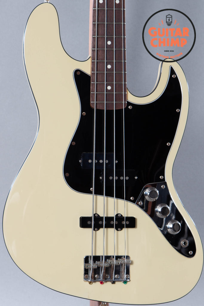 2006 Fender Japan AJB Aerodyne Jazz Bass Vintage White