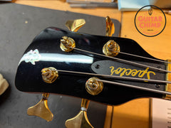 Spector Euro 4LX DW Doug Wimbish Signature Amber Gloss 1.5" Nut w/ Original Gig Bag