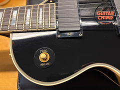 2002 Gibson Les Paul Custom Black Beauty Ebony EMG 81/85 w/ Gibson HSC