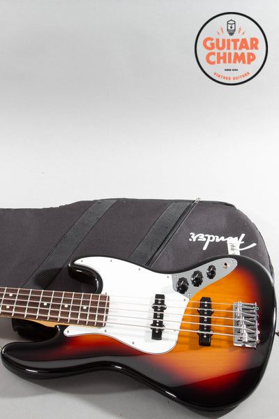 2025 Fender MIJ Japan Hybrid II Jazz Bass V 5-String Sunburst w