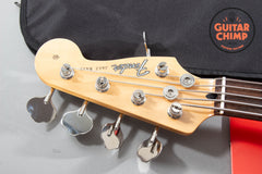 2025 Fender MIJ Japan Hybrid II Jazz Bass V 5-String Sunburst w/ Gig Bag