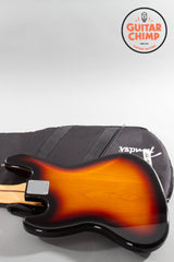 2025 Fender MIJ Japan Hybrid II Jazz Bass V 5-String Sunburst w/ Gig Bag