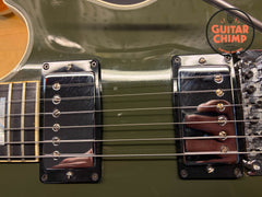 2022 Gibson Custom Shop Les Paul Custom Axcess Floyd Rose Olive Drab w/ OHSC + COA