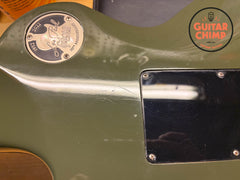 2022 Gibson Custom Shop Les Paul Custom Axcess Floyd Rose Olive Drab w/ OHSC + COA