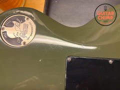 2022 Gibson Custom Shop Les Paul Custom Axcess Floyd Rose Olive Drab w/ OHSC + COA