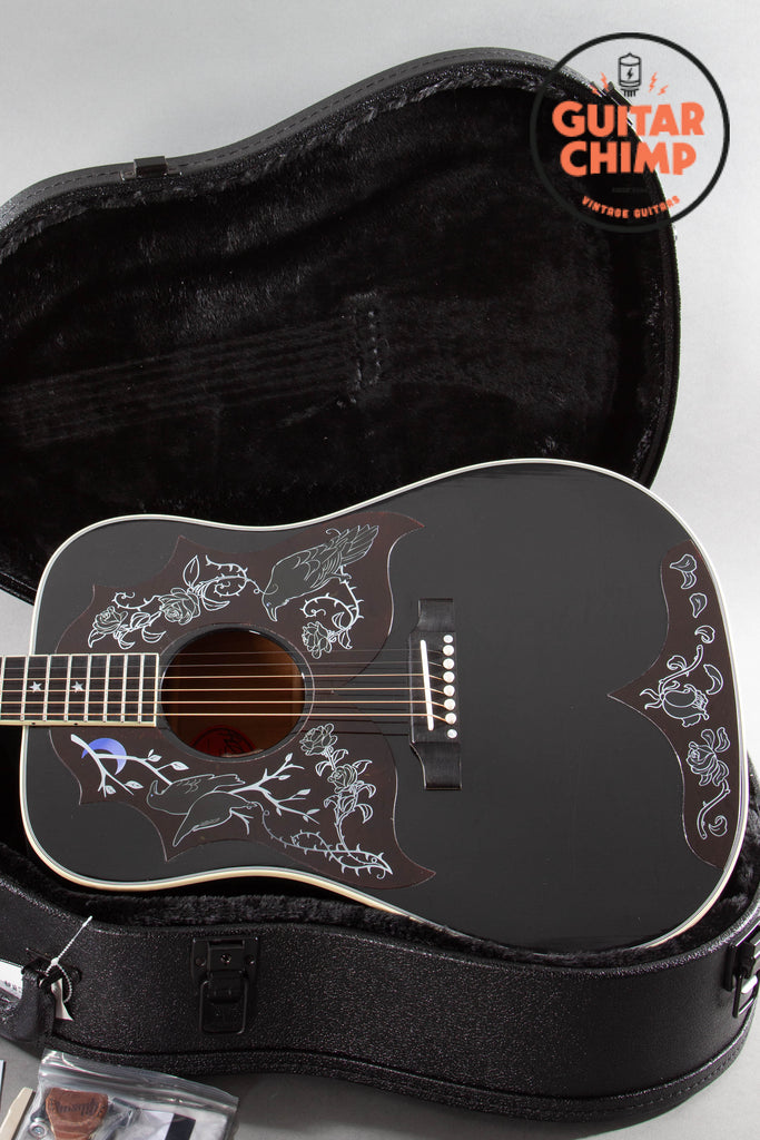 2025 Gibson Custom Shop Kirk Hammett Signature Raven Ebony Signed Label OHSC COA