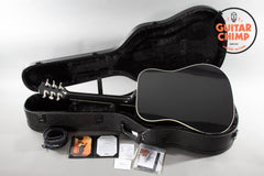 2025 Gibson Custom Shop Kirk Hammett Signature Raven Ebony Signed Label OHSC COA