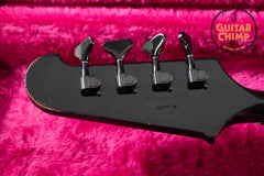1997 Gibson Thunderbird IV Ebony Black Bass OHSC Ebony Board