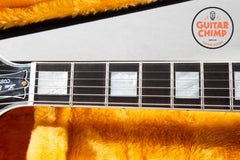 2023 Gibson Custom Shop Les Paul Custom Figured Iguana Burst M2M Long Tenon OHSC COA