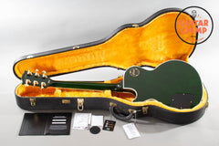 2023 Gibson Custom Shop Les Paul Custom Figured Iguana Burst M2M Long Tenon OHSC COA
