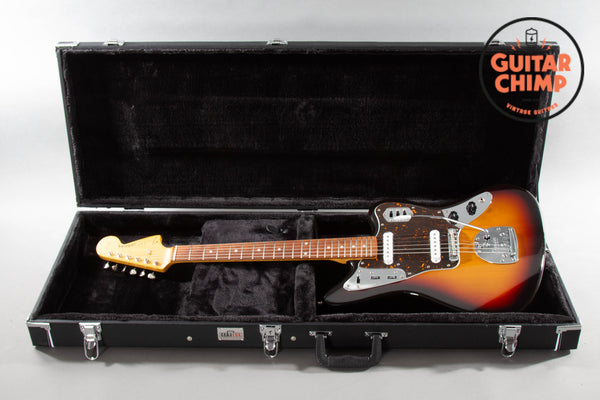 2013 Fender Japan MIJ JG66 '62 Reissue Jaguar 3-Tone Sunburst w