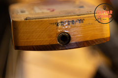 2002 Fender Roscoe Beck V 5 String Bass Guitar Shoreline Gold