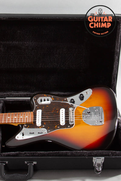 2013 Fender Japan MIJ JG66 '62 Reissue Jaguar 3-Tone Sunburst w