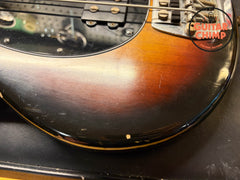 1978 Music Man StingRay Bass Vintage Sunburst Pre-Ernie Ball 2-Band EQ w/ Fender HSC