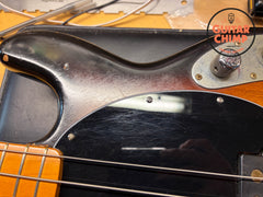 1978 Music Man StingRay Bass Vintage Sunburst Pre-Ernie Ball 2-Band EQ w/ Fender HSC