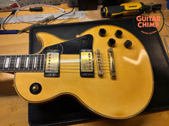 1991 Gibson Les Paul Custom Alpine White Vintage Yellowed 490R 498T w/ OHSC