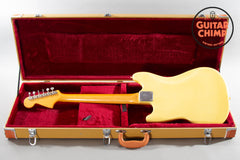 1991 Fender Japan MG69 ’69 Mustang Vintage White MIJ FujiGen Tweed HSC