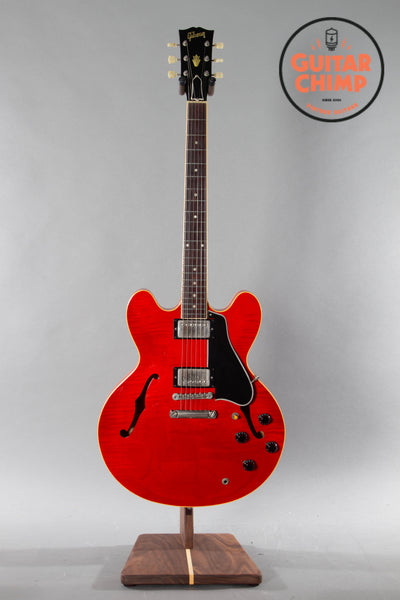りー 1996 Gibson Custom Shop '59 Reissue ES-335 Dot Cherry