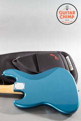 2021 Fender Japan MIJ Traditional Late ’60s Jazz Bass – Lake Placid Blue Matching Headstock | Block Inlays | Mint