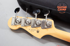 2021 Fender Japan MIJ Traditional Late ’60s Jazz Bass – Lake Placid Blue Matching Headstock | Block Inlays | Mint
