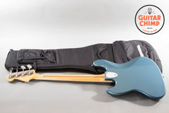2006 Fender Japan CIJ JB75-94US ’75 Reissue Jazz Bass – Old Lake Placid Blue Matching Headstock | Block Inlays