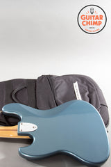 2006 Fender Japan CIJ JB75-94US ’75 Reissue Jazz Bass – Old Lake Placid Blue Matching Headstock | Block Inlays