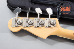 2006 Fender Japan CIJ JB75-94US ’75 Reissue Jazz Bass – Old Lake Placid Blue Matching Headstock | Block Inlays