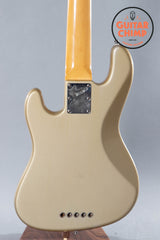 2002 Fender Roscoe Beck V 5 String Bass Guitar Shoreline Gold