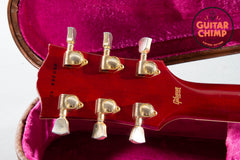 2015 Gibson Custom Shop Les Paul Custom Figured Trans Red w/ OHSC & COA