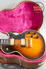 1989 Gibson Les Paul Custom Vintage Sunburst w/ Bill Lawrence Pickups & OHSC